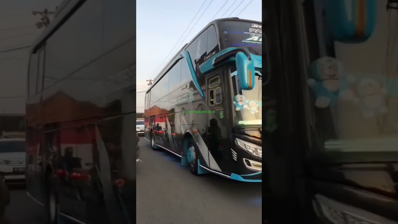 aduhay keren banget Bus Satria Timur Trans !! #busmania #shorts