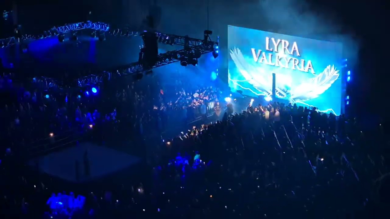 Lyra valkyria WWE Live Glasgow Hydro Full Entrance January 2026