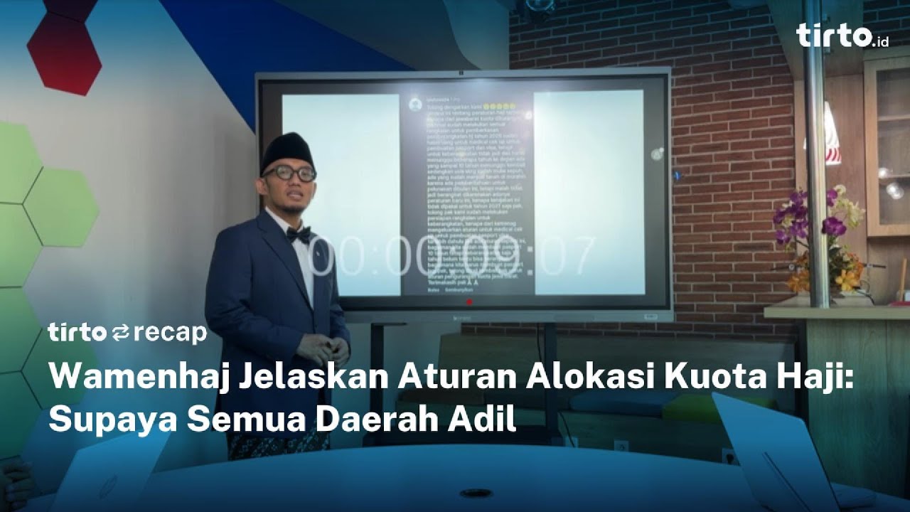 Kuota Haji Tiap Provinsi Berubah, Pemerintah: Kini Murni Mengacu pada Daftar Tunggu | Tirto Recap