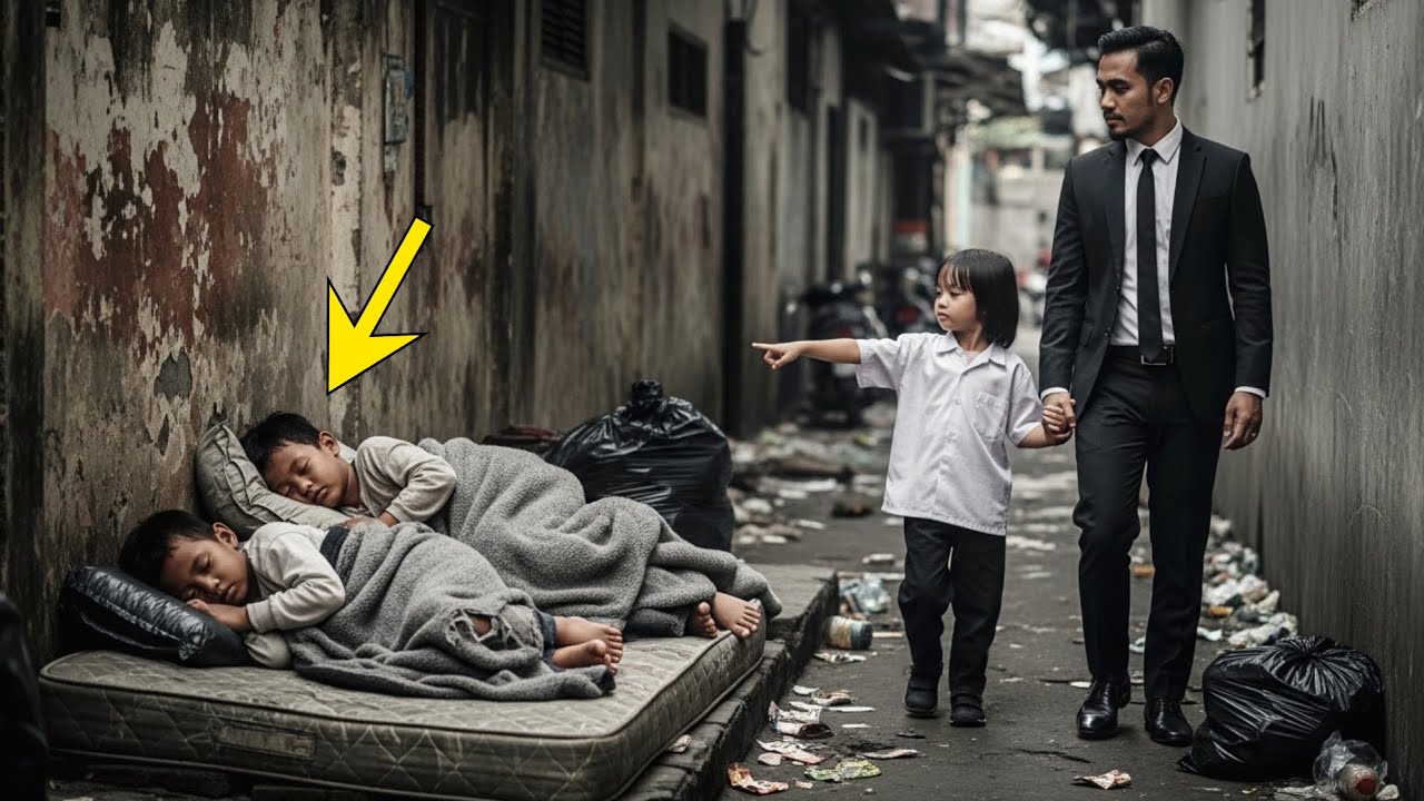 PAPA, ANAK ANAK DI TEMPAT SAMPAH ITU MIRIP DENGANKU!” BOCAH MENGEJUTKAN MILIARDER