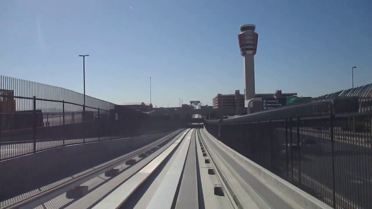 FULL RIDE! PHX SkyTrain: From 44th St. to Terminal 3