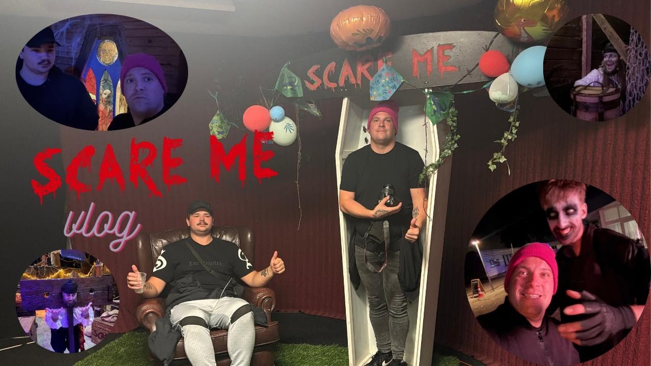 SCARE ME VLOG -  SCARE ME BESTAAT 10 JAAR EN DAAROM JAGEN ZE ONS DE STUIPEN  OP HET LIJF!!!
