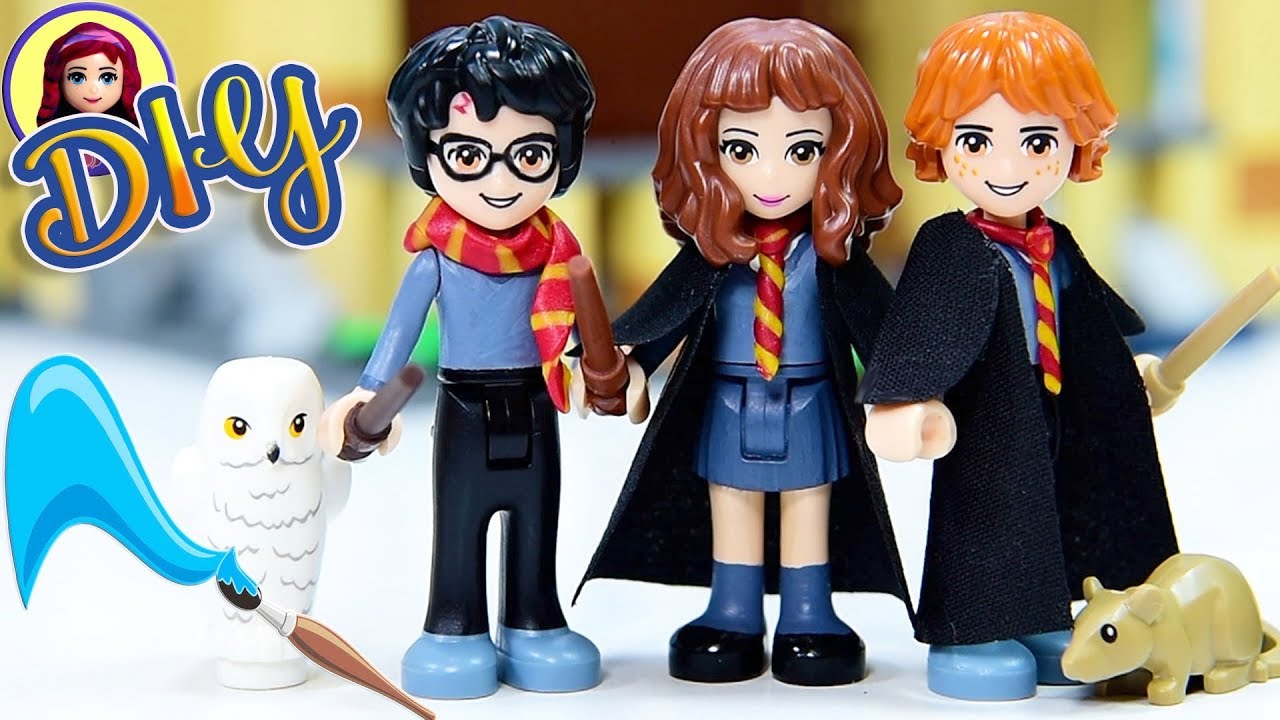Harry Potter Minidolls Makeover | A Lego DIY Doll Repaint