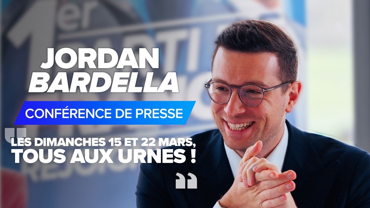 Jordan Bardella en Gironde : « Les dimanches 15 et 22 mars, tous aux urnes ! »
