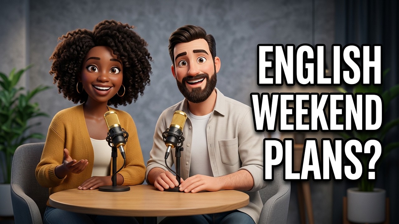 English Speaking Practice | What's Your Weekend Plan? | Learn English Conversation!