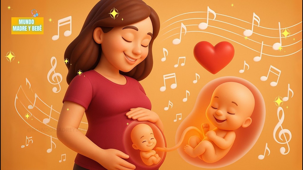 🌙💖 Расслабляющая пренатальная музыка 🌙💖 Ваш малыш радостно двигается в животике 🤰👶🎶