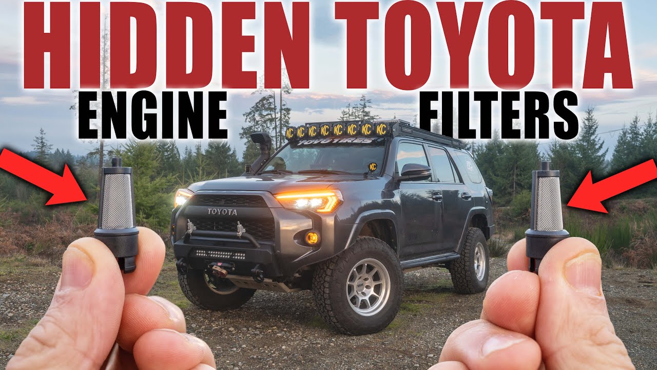 Как заменить фильтры OCV на вашем Toyota 4Runner и других автомобилях