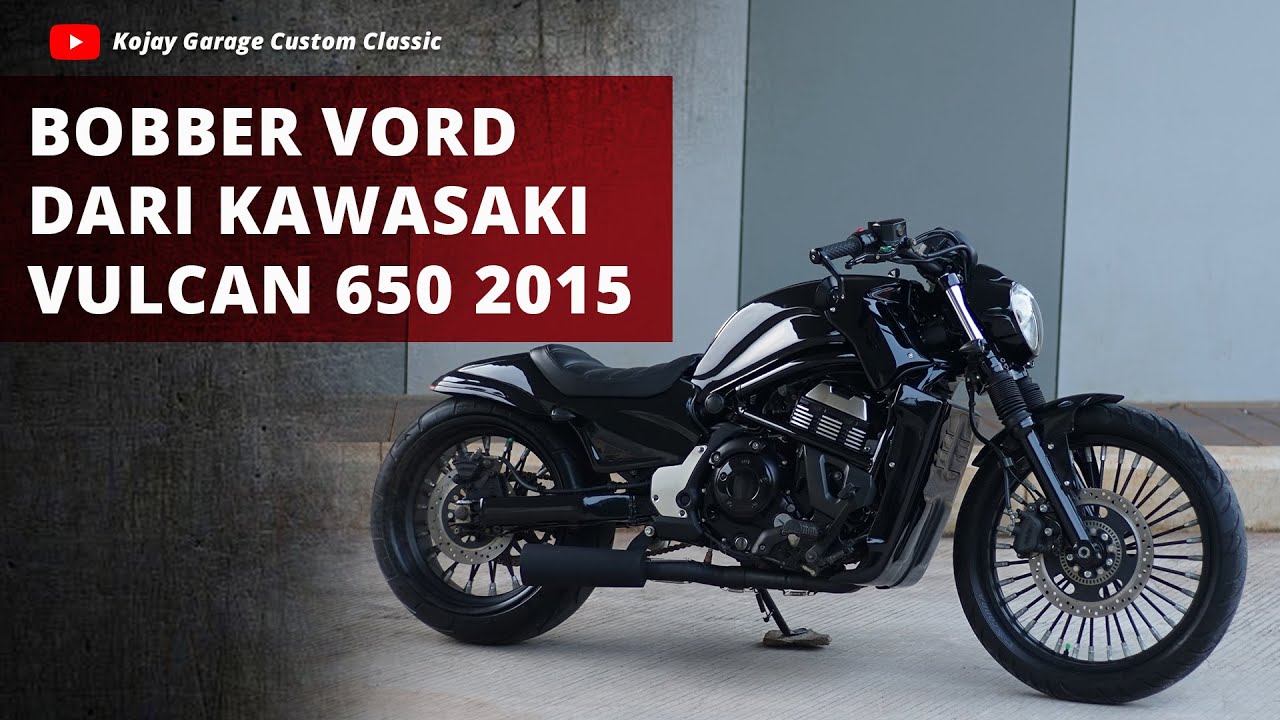 Kawasaki Vulcan 650 Full custom jadi Vrod Harley-davidson - Kojay Garage