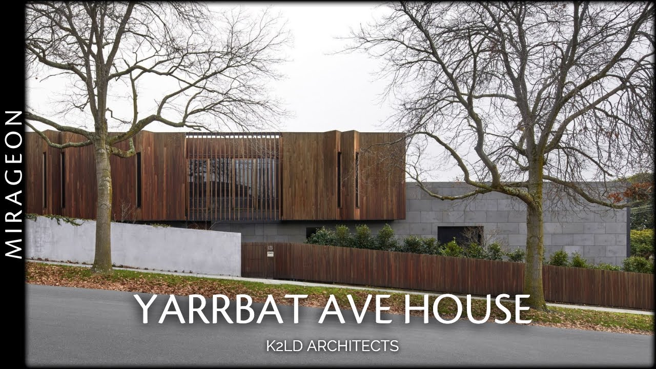 House that Engages with the Seasonal Changes of the Trees | Yarrbat Ave House