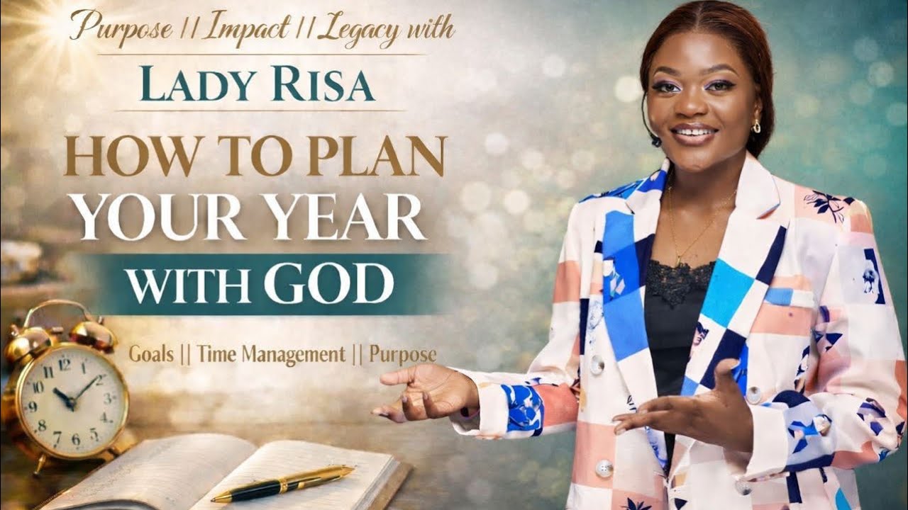 HOW TO PLAN YOUR YEAR WITH GOD | Goal Setting, Time Management & Purpose #FaithBasedContent