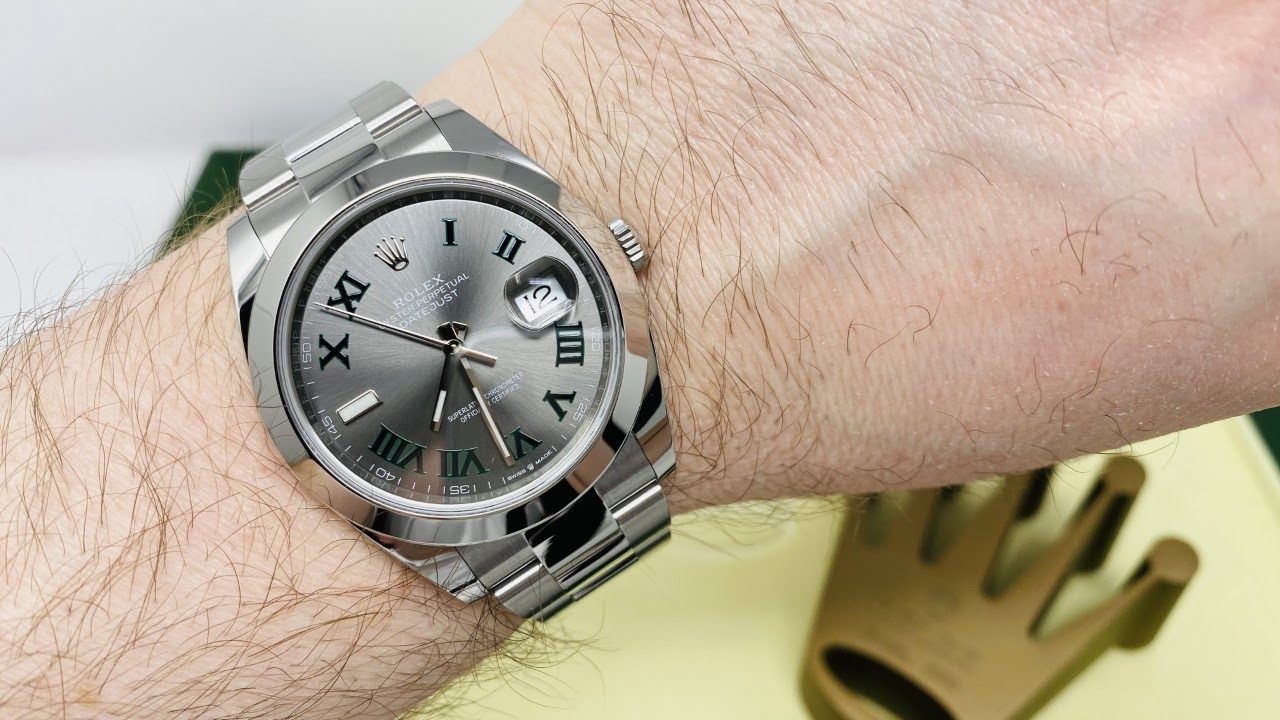 Rolex DJ41 Wimbledon is sportiest and coolest classic Rolex