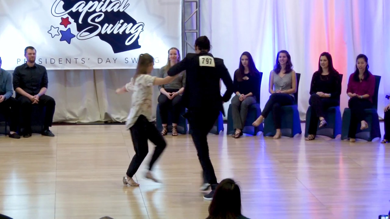 Paul Gudeman & Rebecca Raible Capital Swing 2019 Intermediate Jack & Jill 1st Place