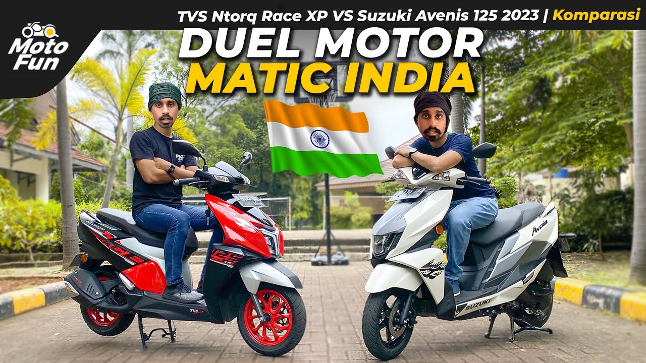 Harga Beda Rp 10 Jutaan, Mending Suzuki Avenis atau TVS Ntorq Race XP??? | MotoFun Indonesia