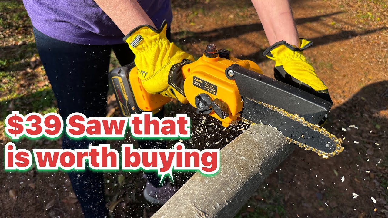Mellif 6 inch chainsaw review