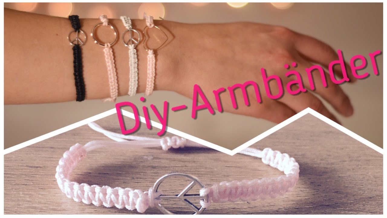 DIY-Armbänder für den Frühling oder Sommer, filigran und einfach :)