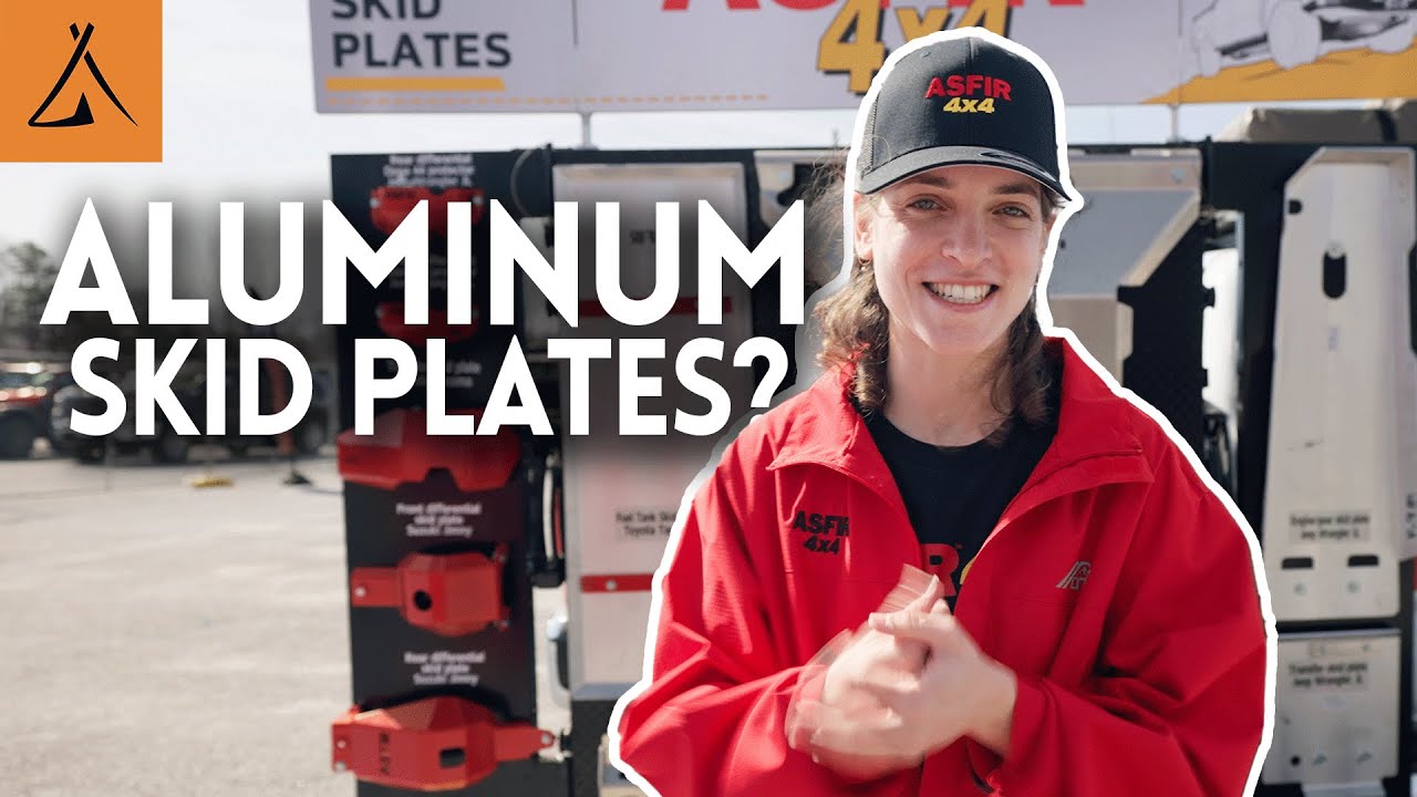 Lightweight Aluminum Skid Plates and Body Armor by @asfirltd   at Moore Expo 2022