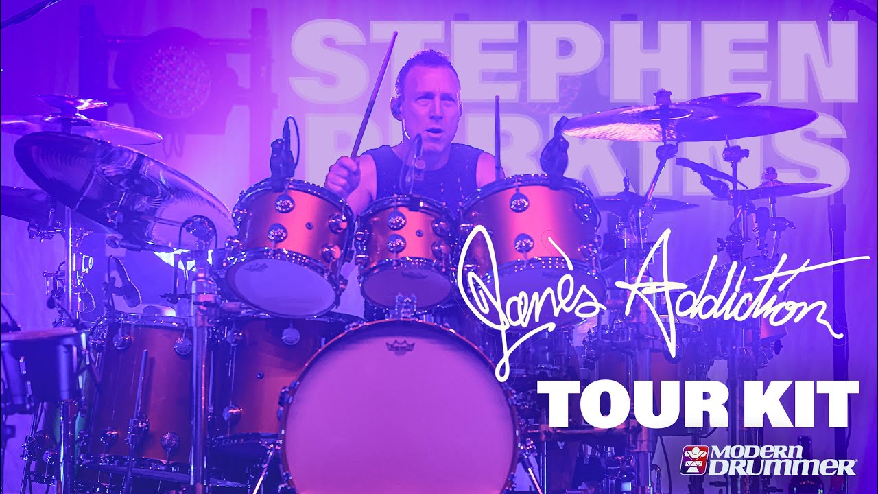 Stephen Perkins - Jane's Addiction - Tour Kit Rundown