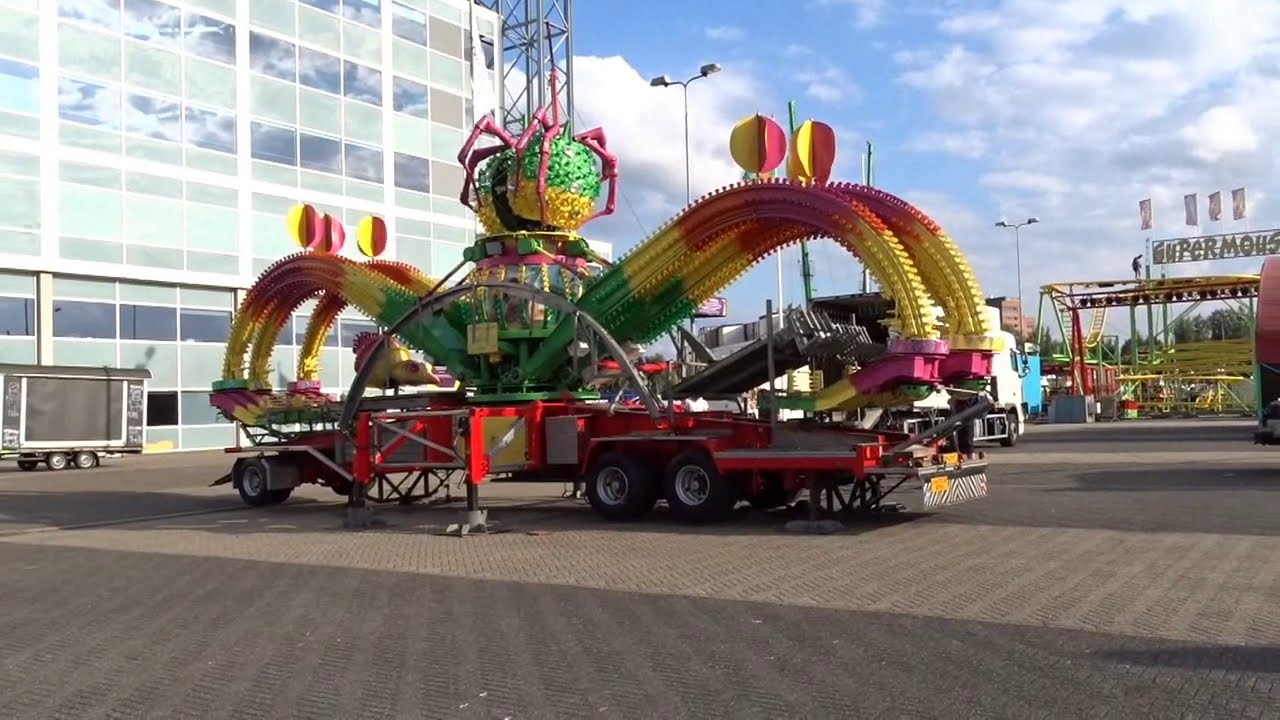 Mega Kermis Arnhem GelreDome 2020 @ Opbouw Dinsdag 28 Juli