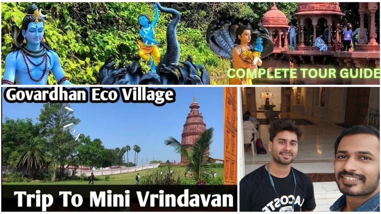 How To Reach Govardan Village under ₹200(Mini Vrindavan)| AtoZ One Day trip to MiniVrindavan Palghar