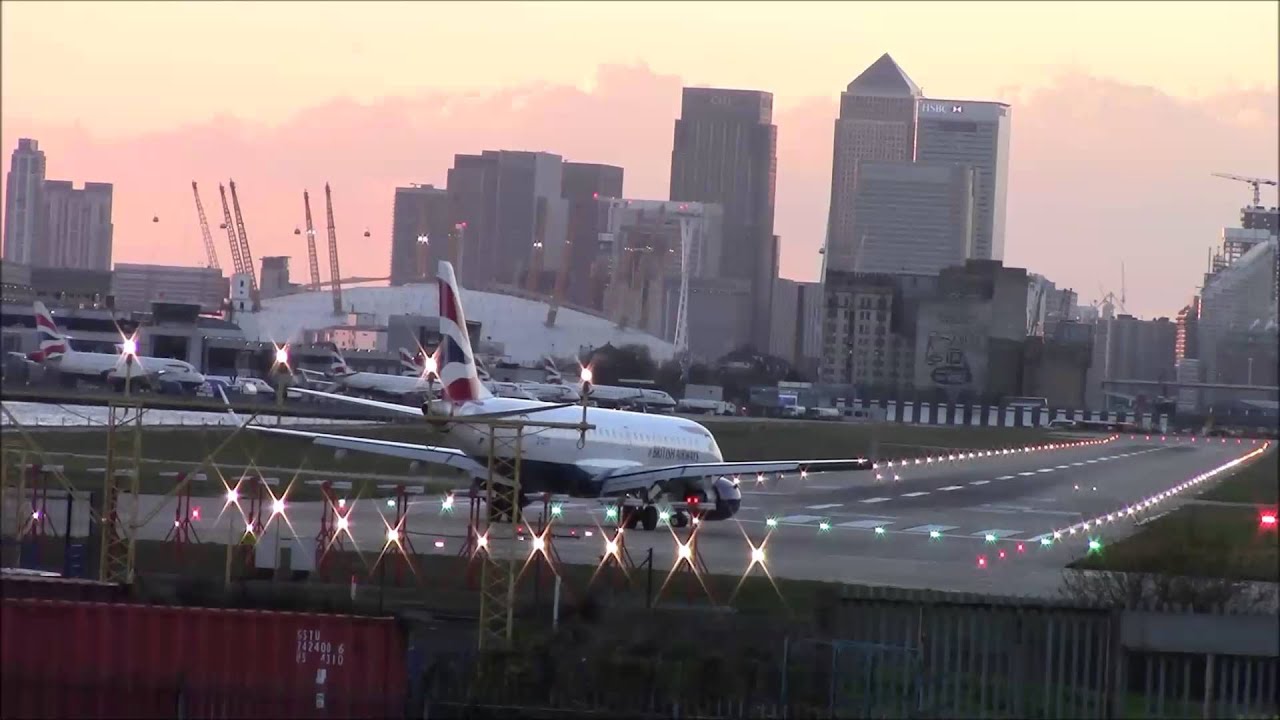 G-LCYT taking off from London city airport