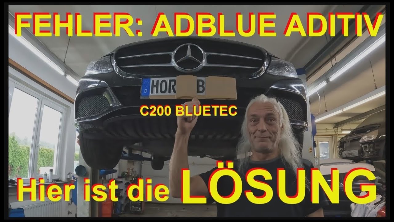 C200 Bluetec Adblue Fehler