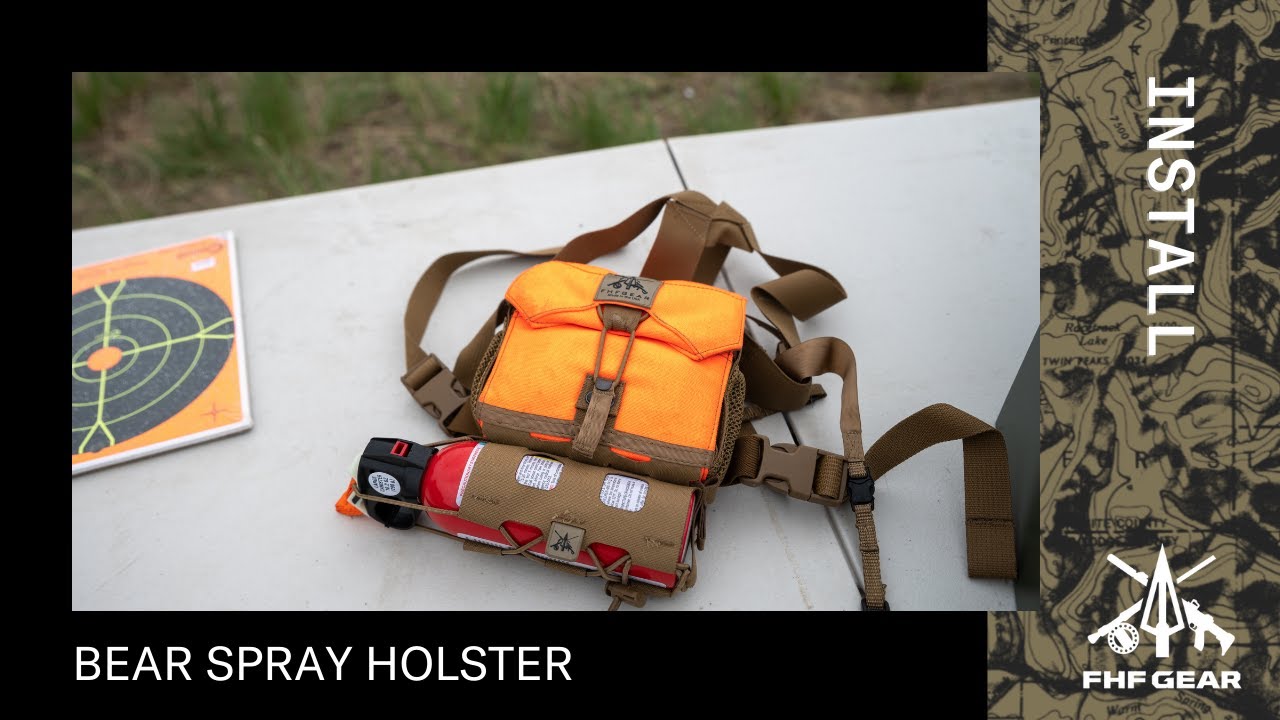 FHF Bear Spray Holster Setup