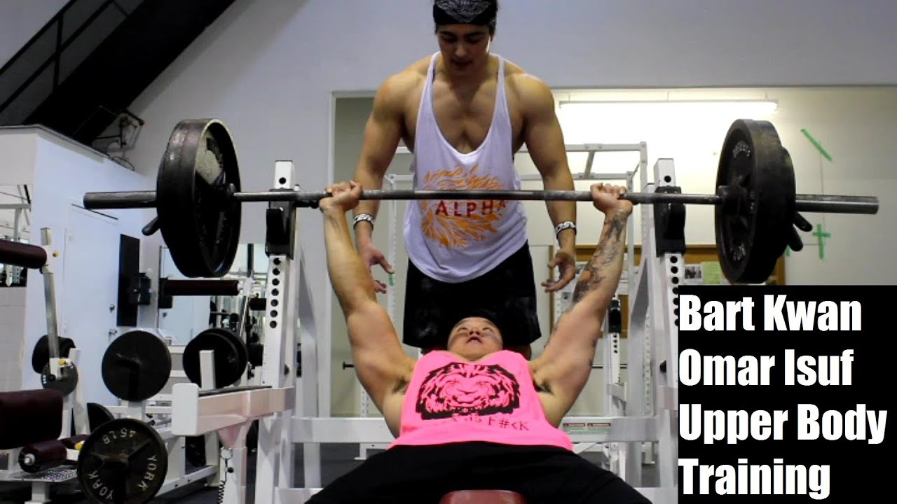 OMAR ISUF + BART KWAN UPPER BODY WORKOUT (RAW) 15.02.14