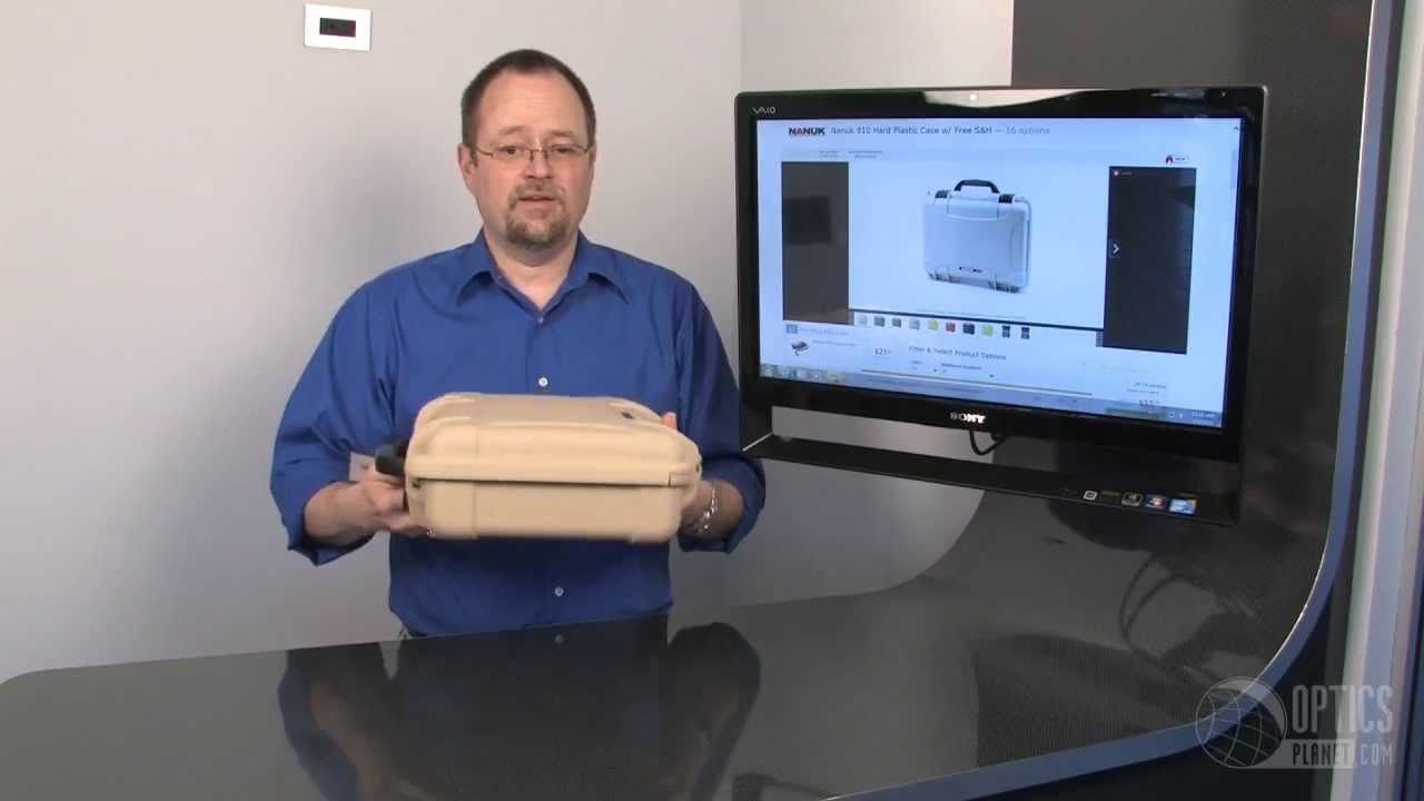 Nanuk 910 Hard Plastic Case at OpticsPlanet.com