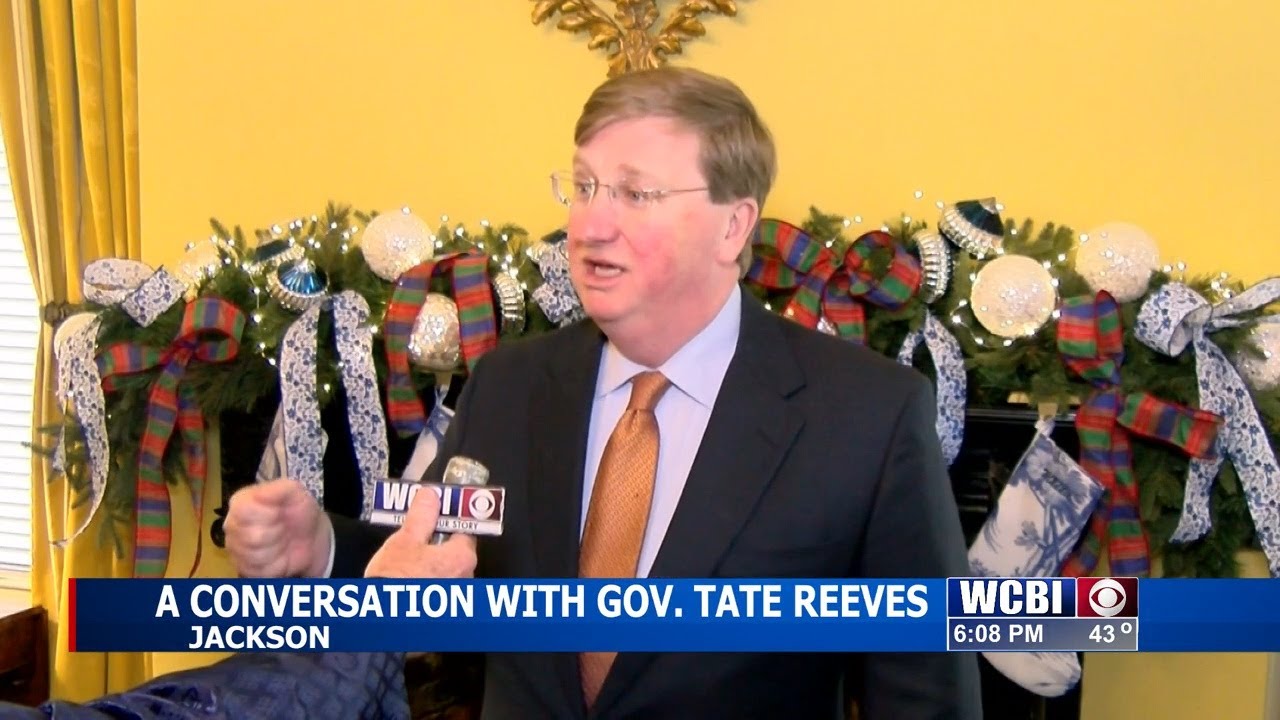 Mississippi Gov. Tate Reeves outlines goals for upcoming legislative session