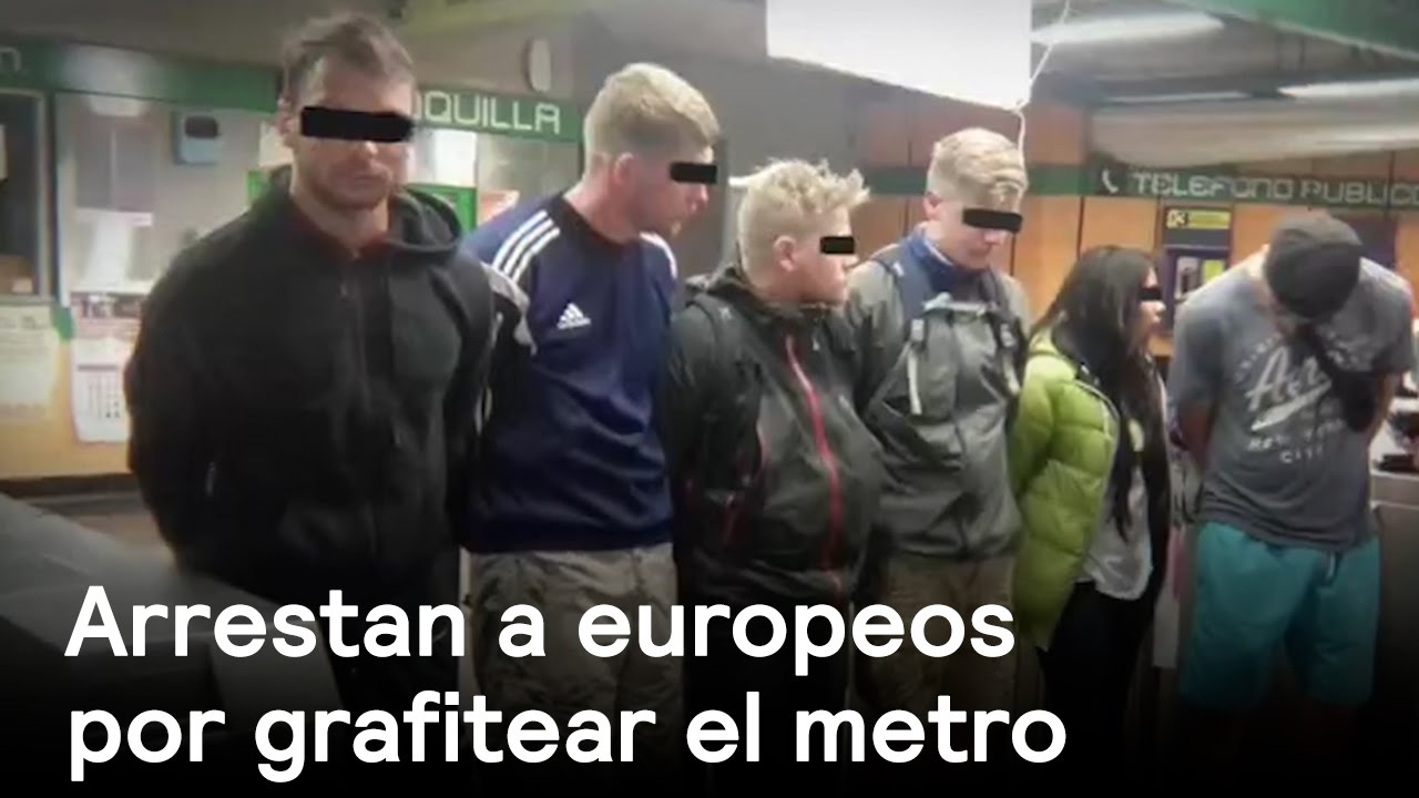 Europeos en México grafitean metro - CDMX - En Punto con Denise Maerker