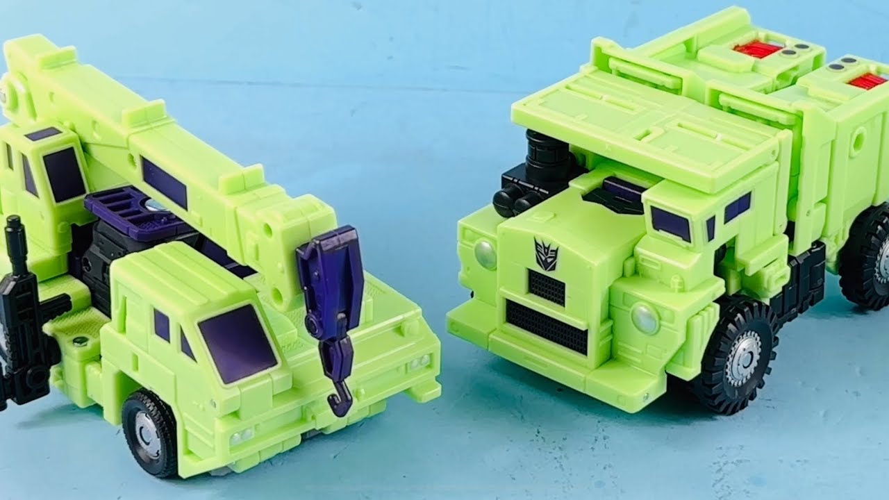 Transformers Studio Series '86  Commander Class HOOK and LONG HAUL Video Review
