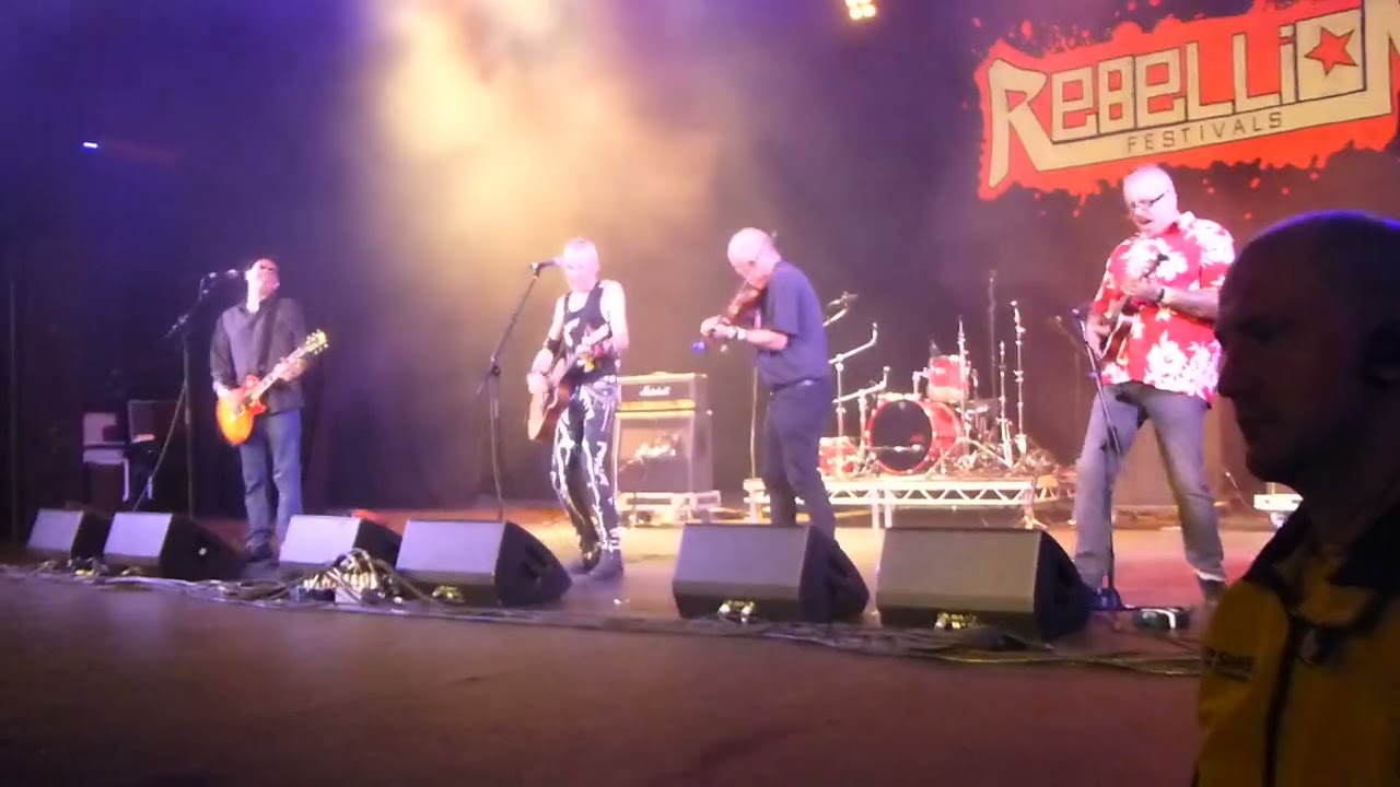 One chord wonders -TV Smith and friends @  Rebellion Festival , Blackpool 4th August 2016