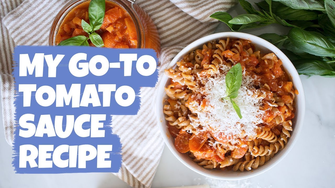 My Go-To Tomato Sauce Recipe | Cravings Journal