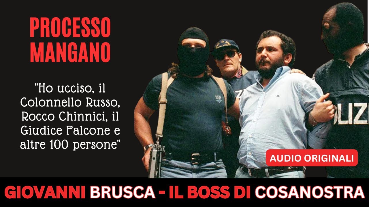 HO AMMAZZATO OLTRE 100 PERSONE: GIOVANNI BRUSCA AL PROCESSO MANGANO #mafia #cosanostra