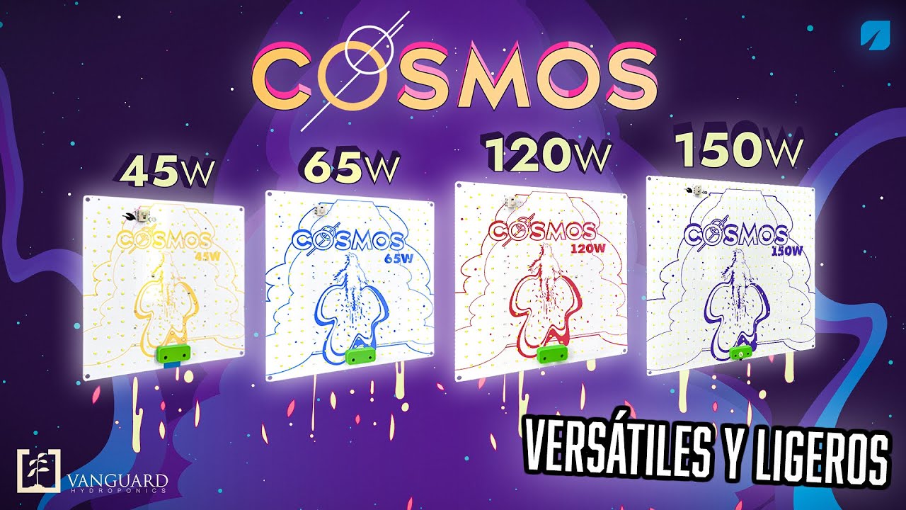 Cultivo Indoor: &iquest;Qu&eacute; luz escoger? Te lo contamos | Descubre los Paneles LED Cosmos | HORTITEC