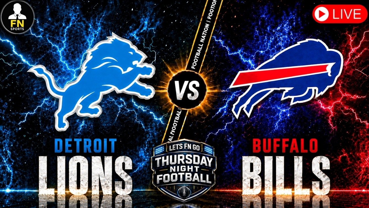 DETROIT LIONS vs BUFFALO BILLS LIVE | LIVE STREAM | Play by Play, Scoreboard, Stats & Reaction
