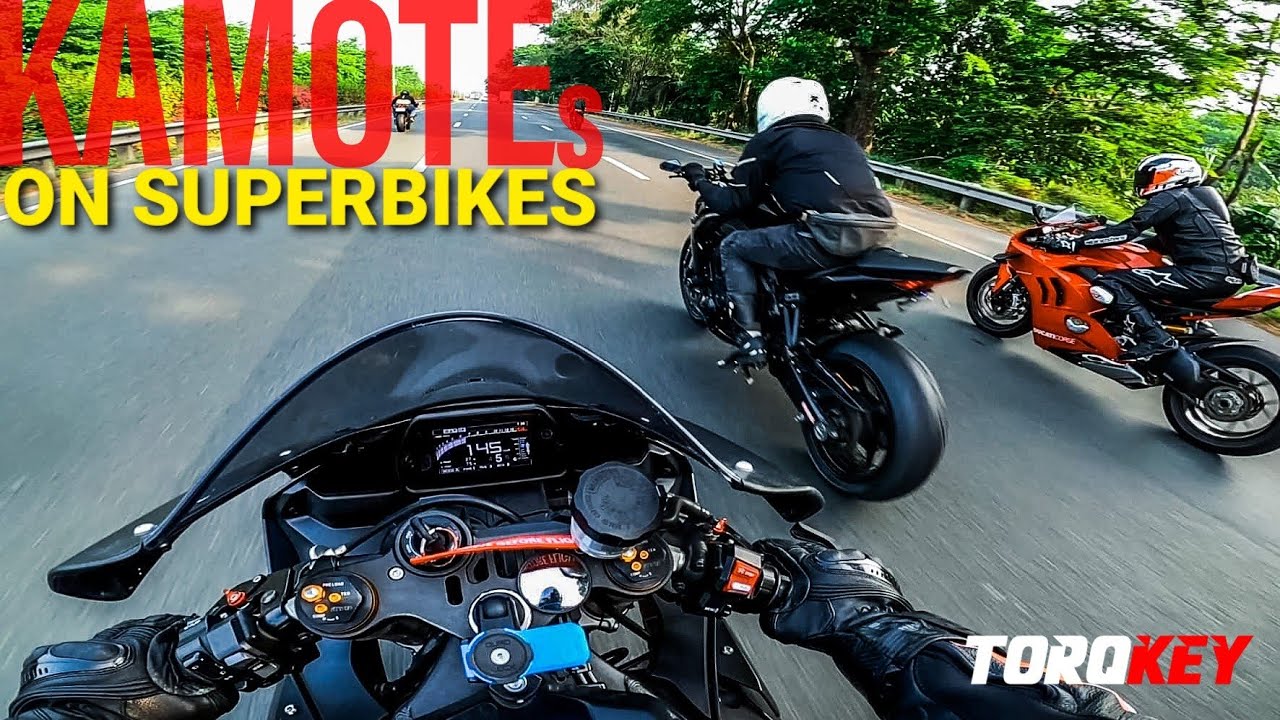 KAMOTEs on Superbikes || Lost Boys Sunday Ride || TorqKey