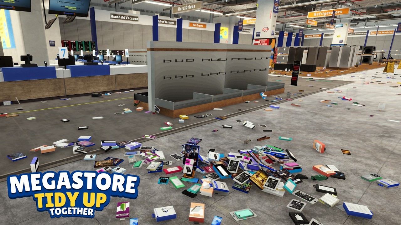 It's All Down to the Small Stuff! | Megastore Tidy-Up Together: Electronics Store