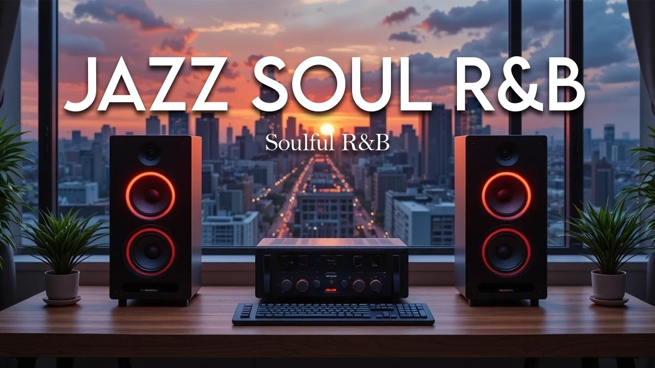 Jazz & Soulful R&B – Smooth Instrumental Grooves for Relaxing Peaceful Days