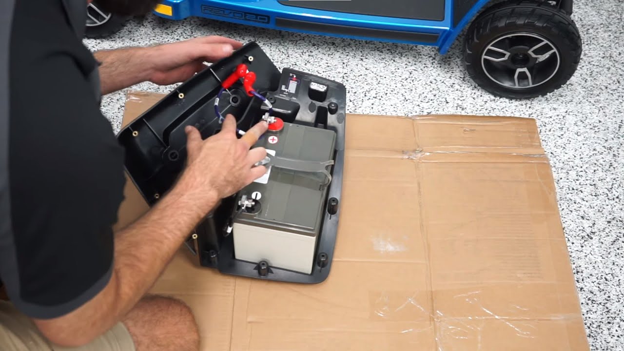 Pride Mobility - Revo 2.0 - How to Replace or Change the Batteries