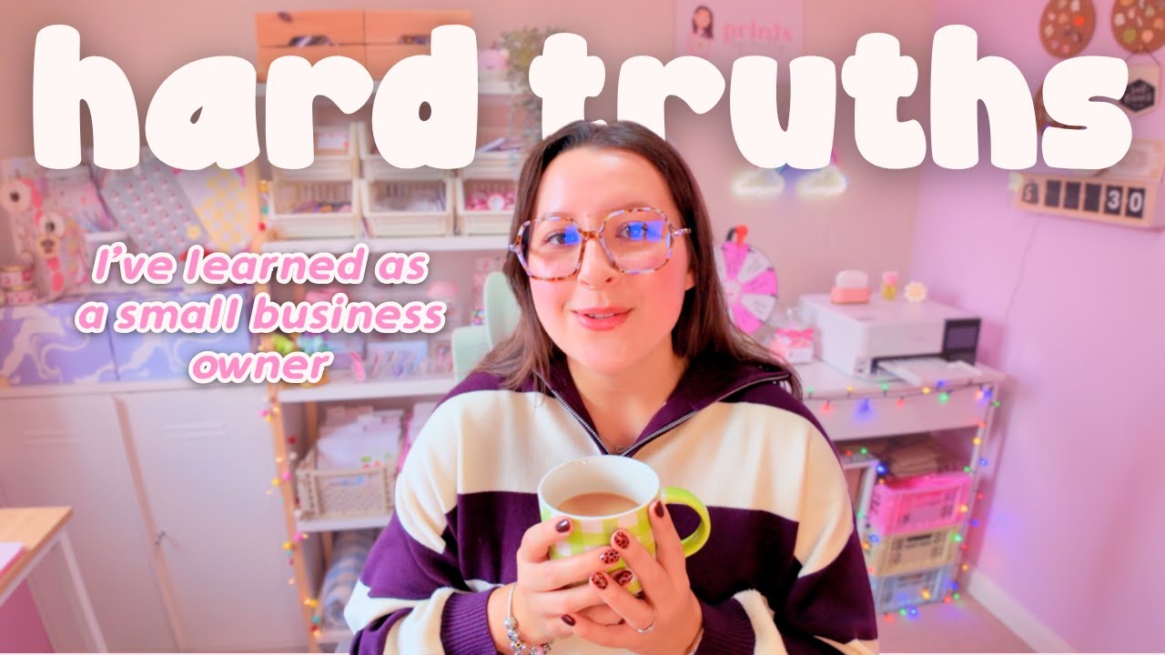 hard truths I've learned as a small business owner 😬 5 years of experience & lessons learned 💬 🎀