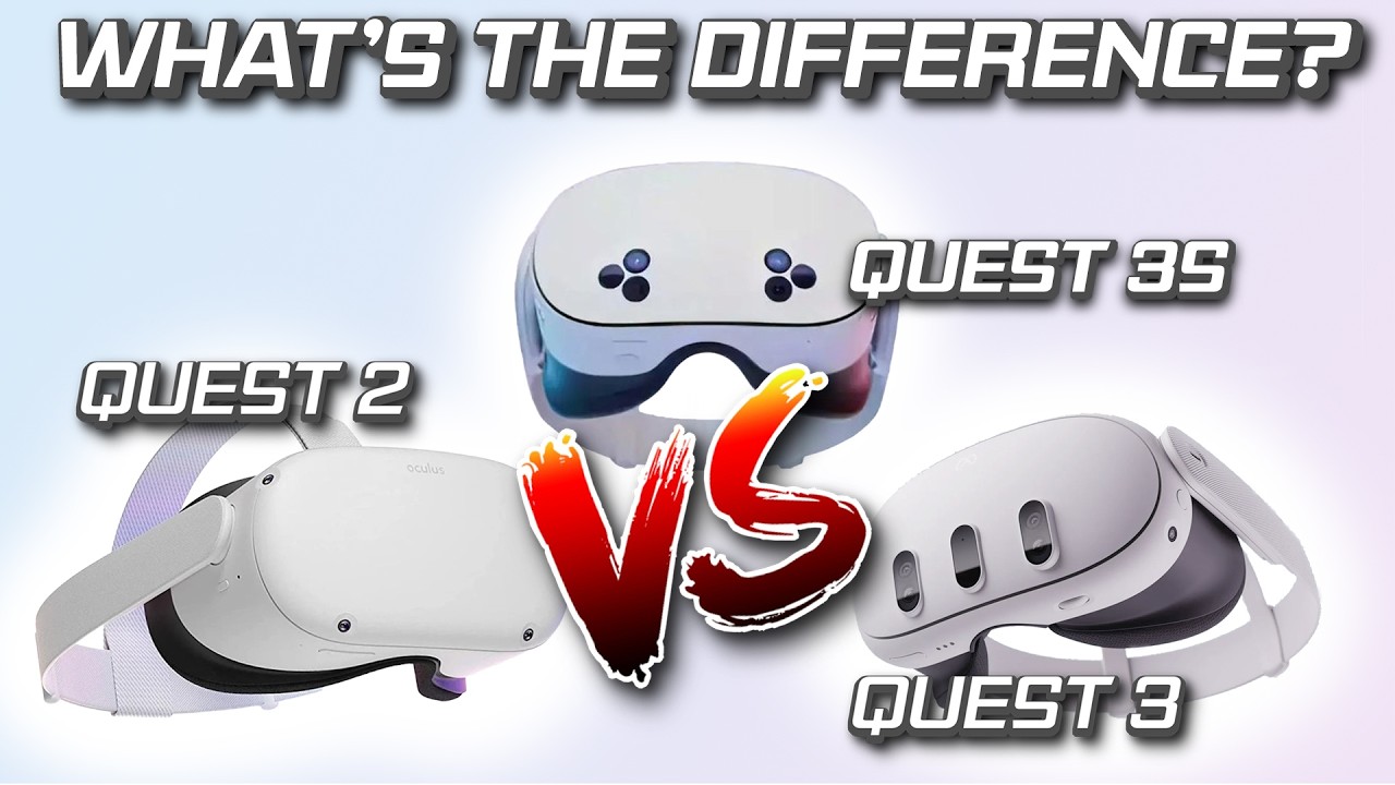 Quest 2 против Quest 3 против Quest 3s | В чем разница???