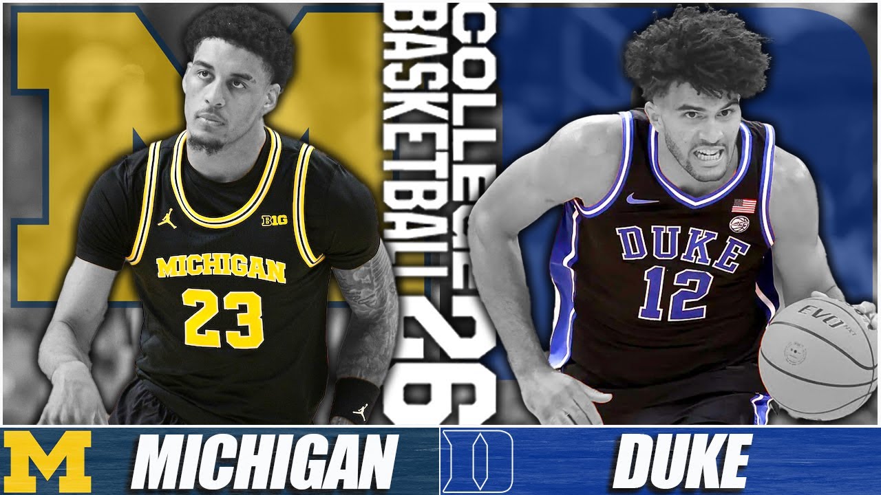Michigan vs Duke | PS5 College Basketball 26 | PS5 Gameplay