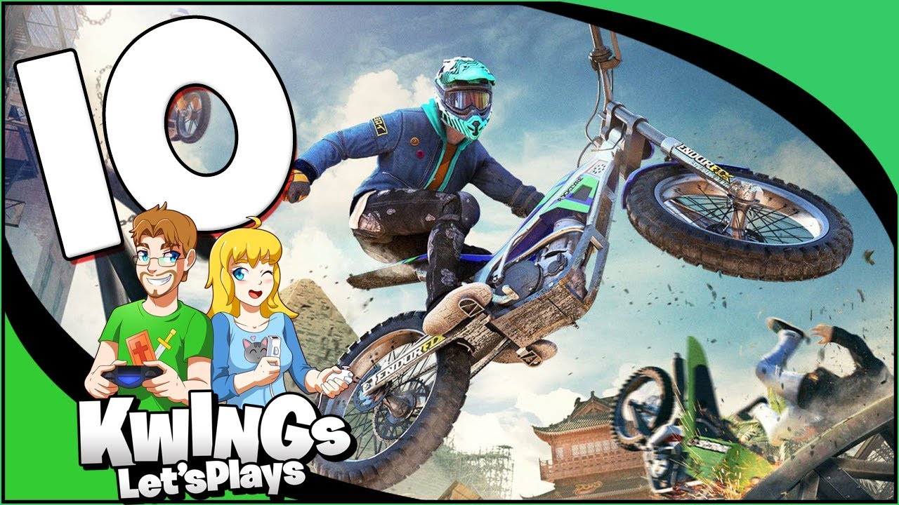 Trials Rising Part 10 CRAZY TRACKS (Nintendo Switch)