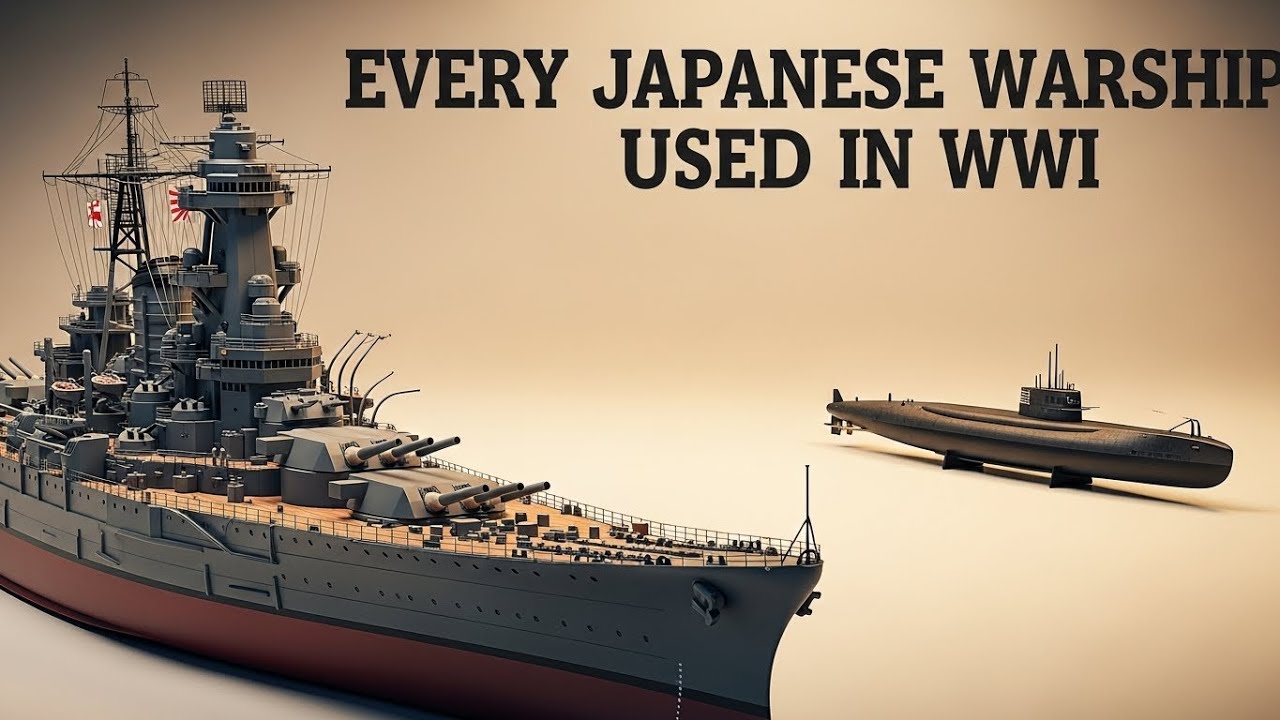 Every Japanese Warship Used in WWII