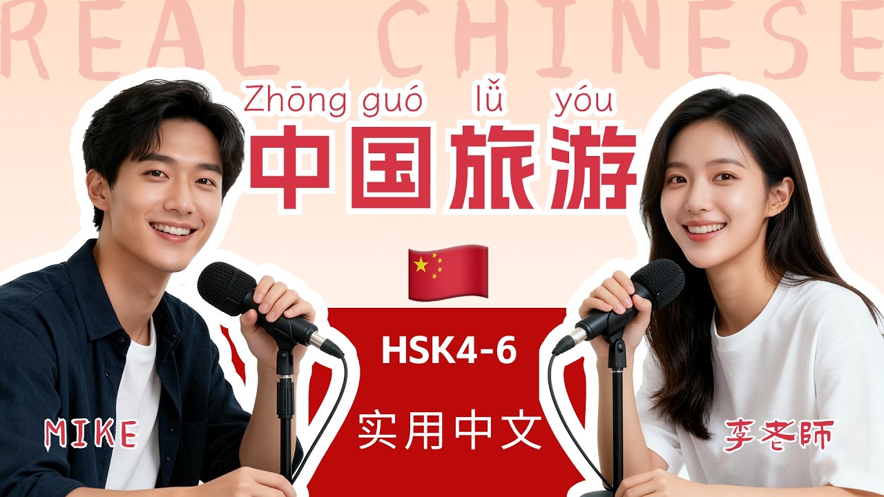 HSK 4~6 | 🇨🇳中国旅游全攻略 | China Travel Guide for Foreigners | Practical Mandarin Chinese Podcast
