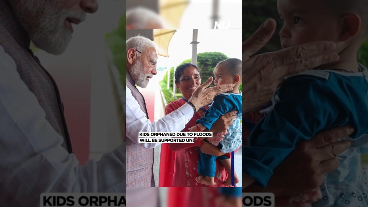 PM Modi visits Flood-Hit Himachal Pradesh & Punjab | Aerial Survey & Relief Announcements