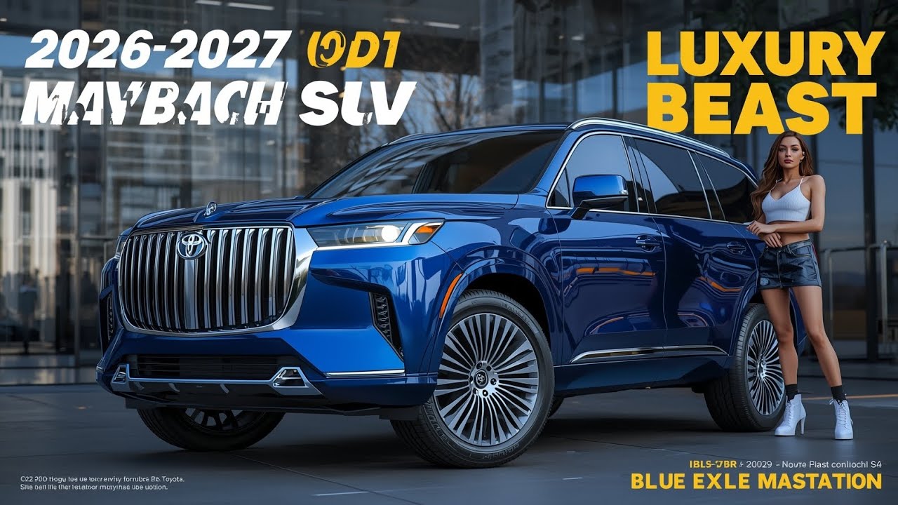 2026–2027 Toyota Maybach SUV 🇺🇸 Blue Luxury Beast! American Ultra Premium Review 🔥