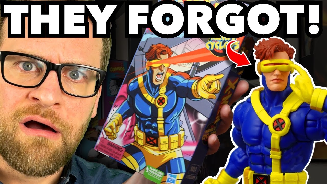 This Cyclops has one MAJOR flaw! Marvel Legends VHS Collection