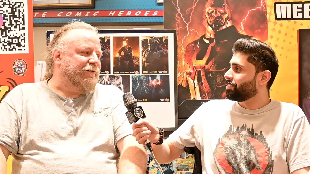 مقابلتنا مع Ray Porter ممثل شخصية Darkseid
